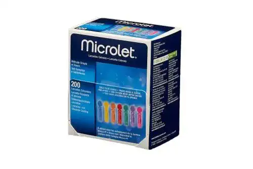 Bayer Microlet 200 Lancetten für Blutzuckermessung