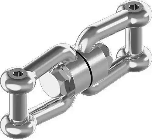 Ankerwirbel ARBO-INOX Edelstahl A4 Gabel 66mm