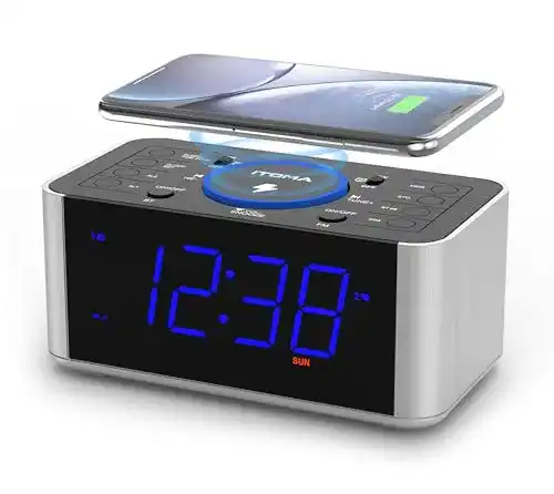 Wecker mit Ladestation und FM-Radio von Itoma