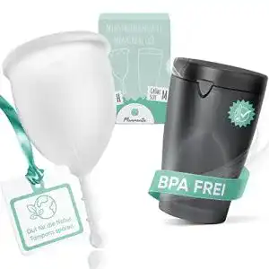 Menstruationstasse Mammacita M aus weichem Silikon