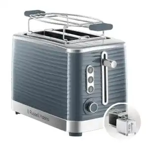Mini-Toaster Russell Hobbs für 2 Scheiben Inspire Grau
