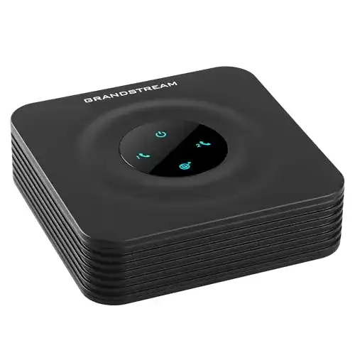 VoIP-Adapter Grandstream HT802 v2 mit 2 FXS-Ports und Gateway-Funktionen