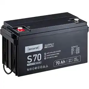 AGM-Batterie 70 Ah Accurat S70-12V für verschiedene Anwendungen