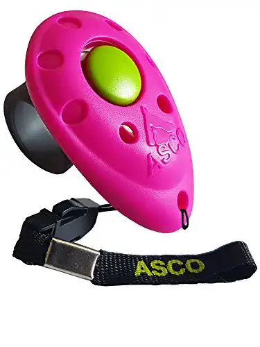 Clicker ASCO Finger für das Training von Hunden, Katzen und Pferden