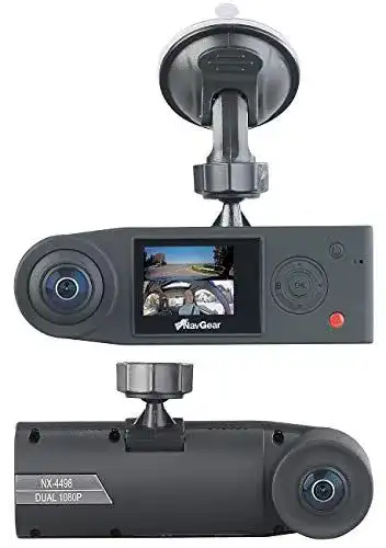 NavGear 360 Grad Kamera für Auto: Full-HD Dashcam mit Panorama-Sicht
