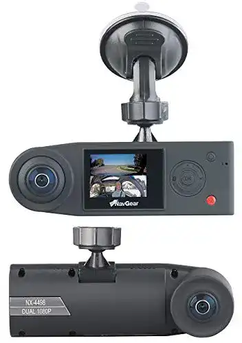 NavGear 360 Grad Kamera für Auto: Full-HD Dashcam mit Panorama-Sicht
