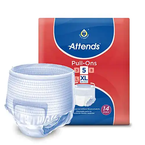 Attends Pull Ons 5 Windeln für Erwachsene extra large, 14 Stück