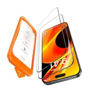 Panzerglas für iPhone 14 Pro von Torras Schutzfolie für sicheres Display