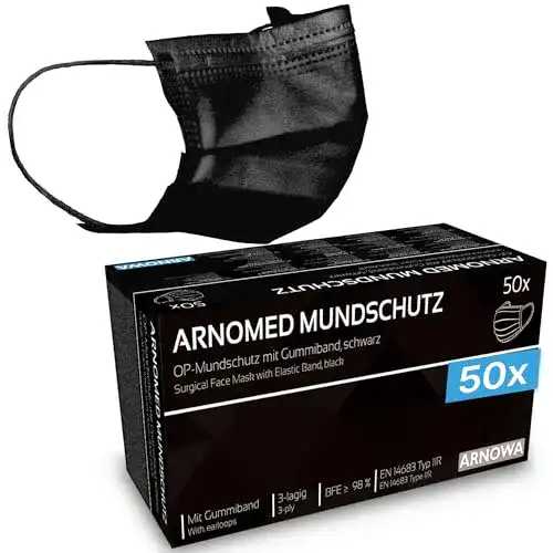 Mundschutzmaske für Brillenträger Arnomed 50 Stück