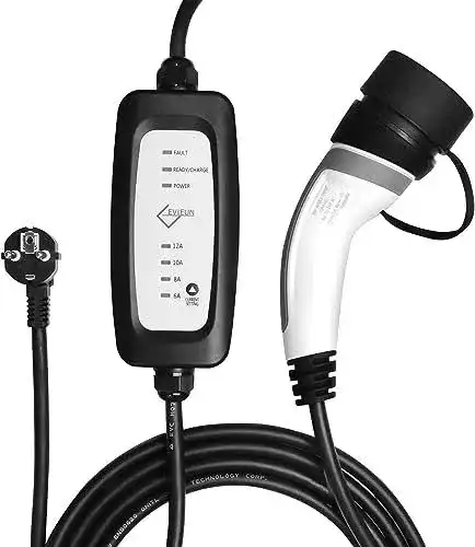 Ladekabel Typ 2 Schuko für Elektrofahrzeuge von Evieun