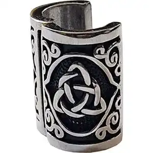 Bartperlen aus 316L Edelstahl für Wikinger-Stil