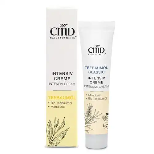 Teebaumöl Intensivcreme von CMD Naturkosmetik für gereizte Haut