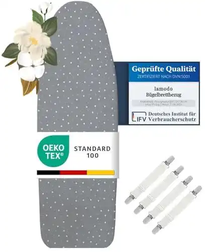 Bügelbrettbezug lamodo 120×40 für Dampfbügeleisen