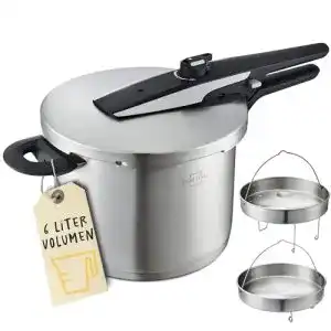 Schnellkochtopf 6 Liter von SILBERTHAL für Induktion
