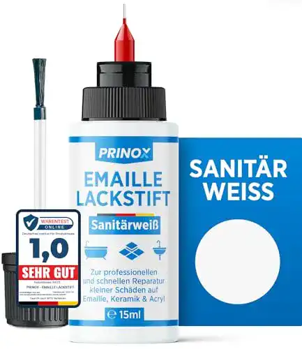 Emaille Reparatur Set Prinox Lackstift für präzise Ausbesserungen