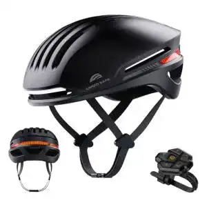 Fahrradhelm mit Licht und Bluetooth von Lizvie – Sicherheitshelm für Erwachsene
