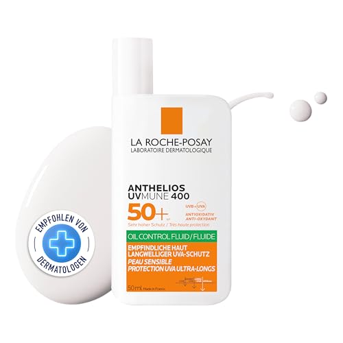 La Roche-Posay Sonnencreme für Gesicht und ölige Haut, LSF 50+