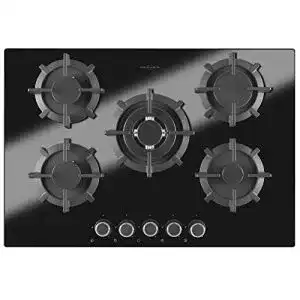 Gaskochfeld 75 cm Oranier rahmenlos mit 5 Brennern für Erdgas
