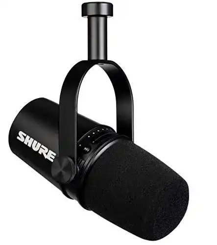 Shure MV7 USB Mikrofon für Podcasting und Musikproduktion