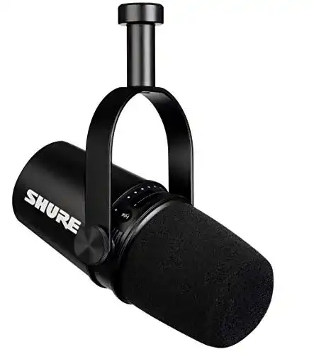 Shure MV7 USB Mikrofon für Podcasting und Musikproduktion