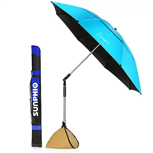 Sonnenschirm Strand Sunphio – Windfester und stabiler Strandschirm