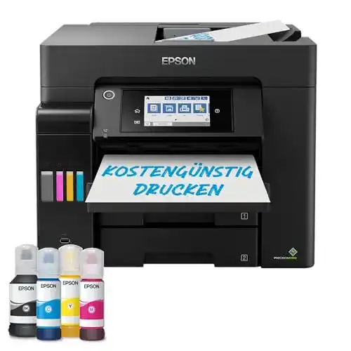 Epson EcoTank ET-5850 Multifunktionsdrucker mit WLAN und Fax