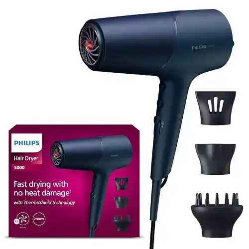 Haartrockner Philips 5000 Series mit ThermoShield Technologie