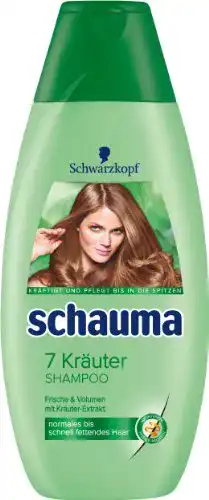 Schauma 7 Kräuter Shampoo im 4er Pack (4 x 400 ml)
