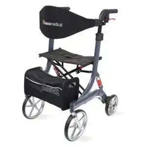Leichtgewicht-Rollator Spring von Bescomedical Gehhilfe für Alltag und Reisen