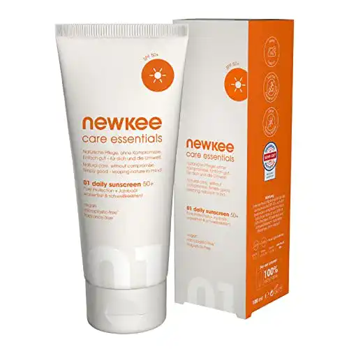 Sonnencreme Newkee LSF 50+ (100ml) Wasserfest für Sport und Freizeit