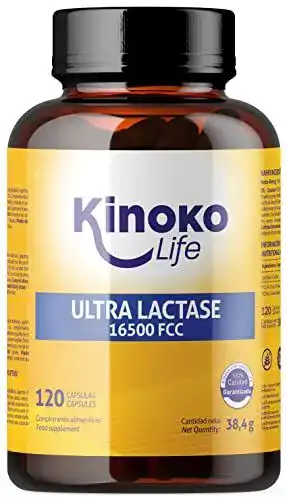 Laktase-Tabletten Kinoko Life Ultra Lactase 16500 FCC