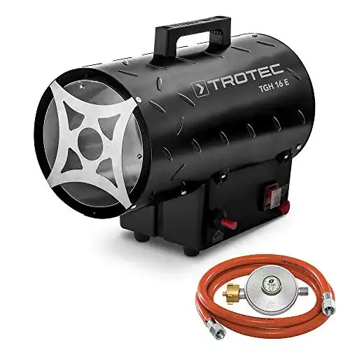 Gasheizgebläse Trotec TGH 16 E – 15 kW Heizkanone für Baustellen und Werkstätten