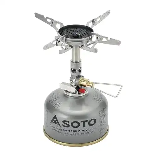 Gaskocher 1-flammig SOTO WindMaster mit Mikroreger