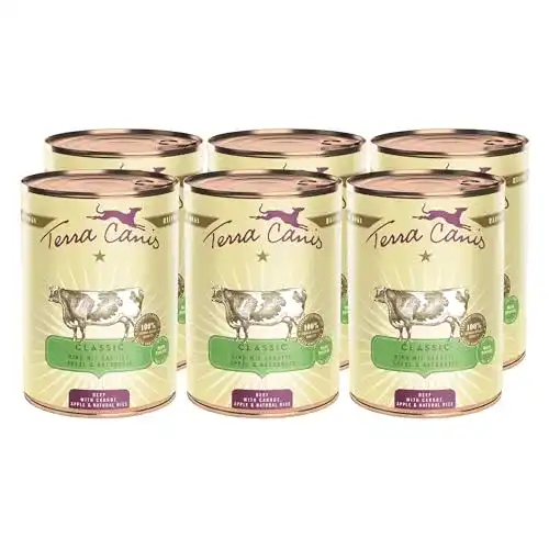 Terra Canis Hundefutter mit Rind, Karotte und Naturreis