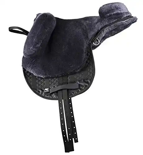 Reitpad Engel Reitsport Lammfell Fellsattel FELLSA-R2-ANT Englisch