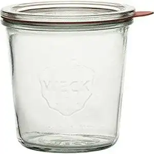 Weckgläser 500 ml – Einkochglas mit Rundrand und Dichtungsringen