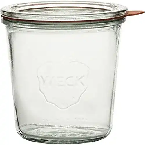 Weckgläser 500 ml – Einkochglas mit Rundrand und Dichtungsringen