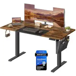 Elektrisch höhenverstellbarer Schreibtisch von SONGMICS
