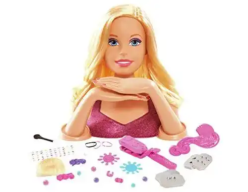 Frisierkopf Barbie von Giochi Preziosi – Styling Kopf mit Zubehör