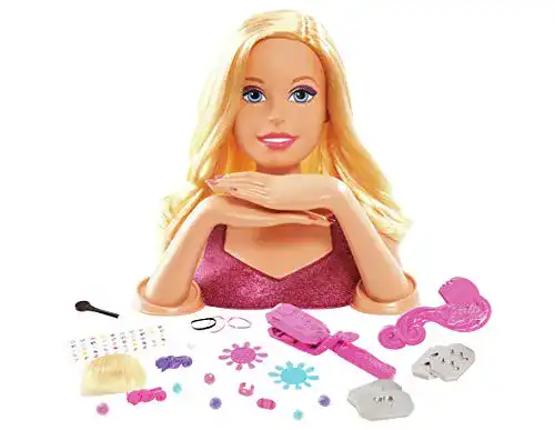 Frisierkopf Barbie von Giochi Preziosi – Styling Kopf mit Zubehör