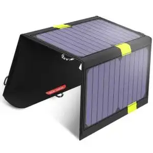 Mobile Solaranlage X-DRAGON 20W Solar Ladegerät mit 2 USB-Anschlüssen