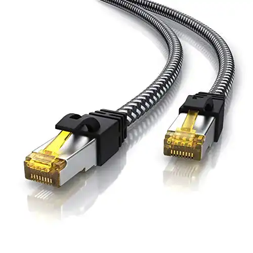 Netzwerkkabel CSL-Computer, 3m CAT 7 Gigabit Ethernet LAN