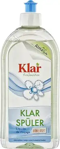 Klarspüler AlmaWin klar ohne Duft 500ml umweltfreundlich