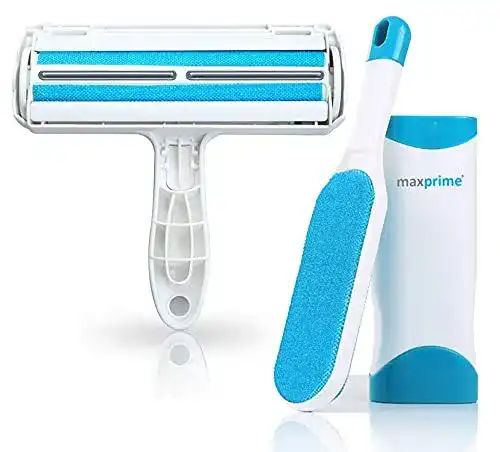 Tierhaarentferner Set von Maxprime mit Fusselrolle
