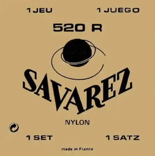 Savarez 520R Saitensatz für Konzertgitarre aus Nylon