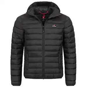 Übergangsjacke Herren Höhenhorn Balmhorn in Midnight Black Größe 3XL