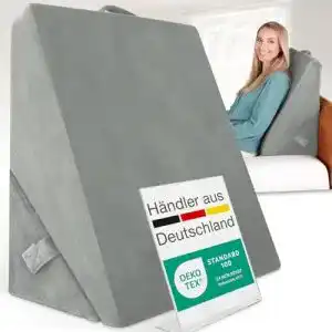 Lesekissen Maxvitalis Multifunktions-Keilkissen für Rücken und Beine