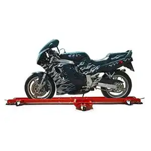 Motorrad Rangierhilfe Dema Stabiler Rollwagen für Werkstatt und Garage