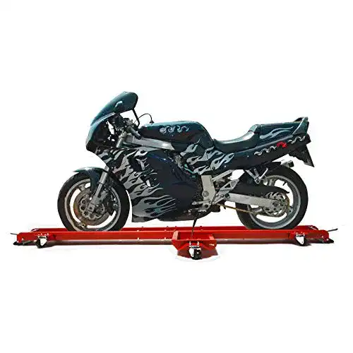 Motorrad Rangierhilfe Dema Stabiler Rollwagen für Werkstatt und Garage