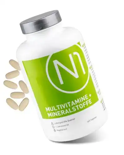 Multivitaminpräparat N1 Tabletten hochdosiert für Vitamine und Mineralien